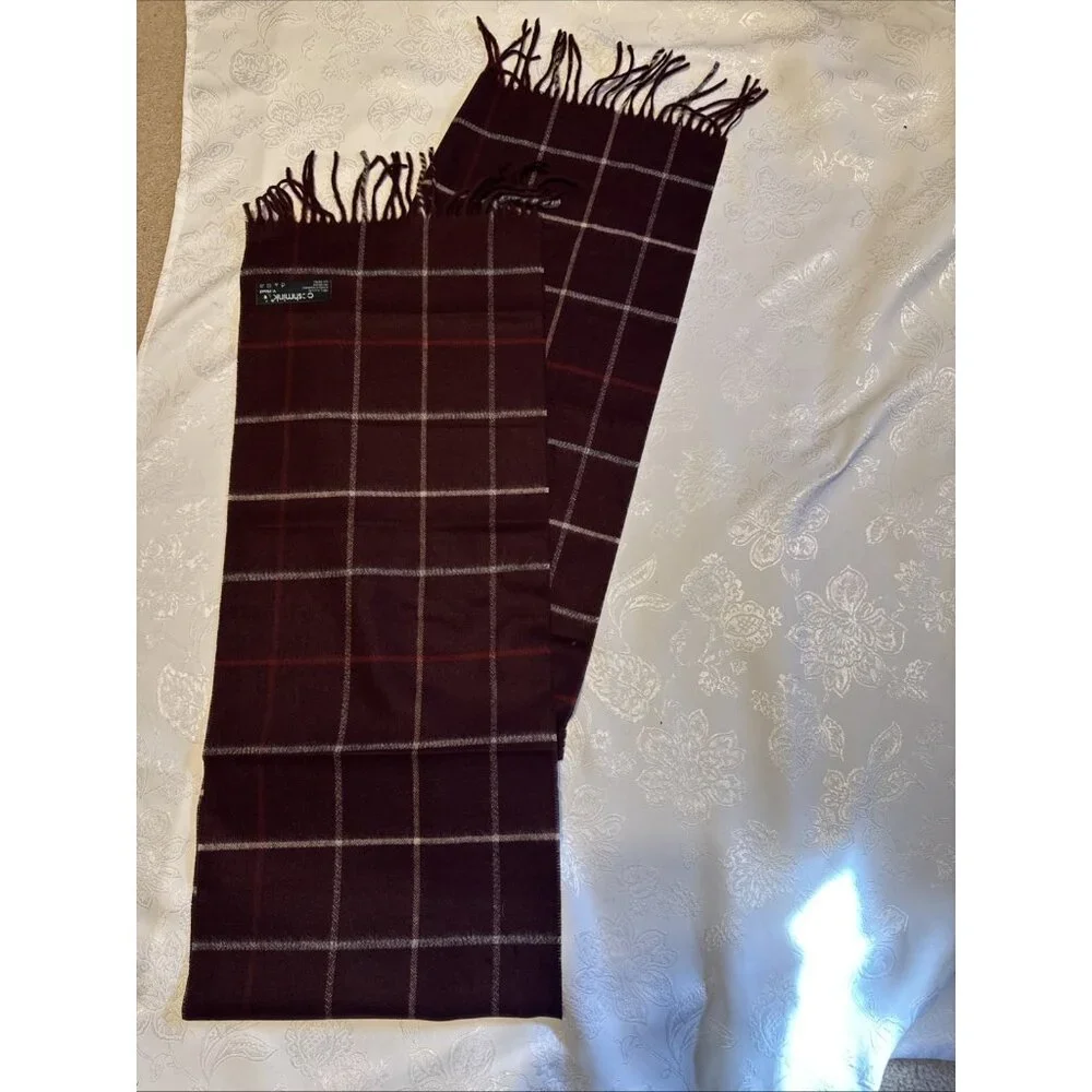 Cashmink V. Fraas Scarf Wrap Acrylic Unisex Made in Germany NEW 11.5